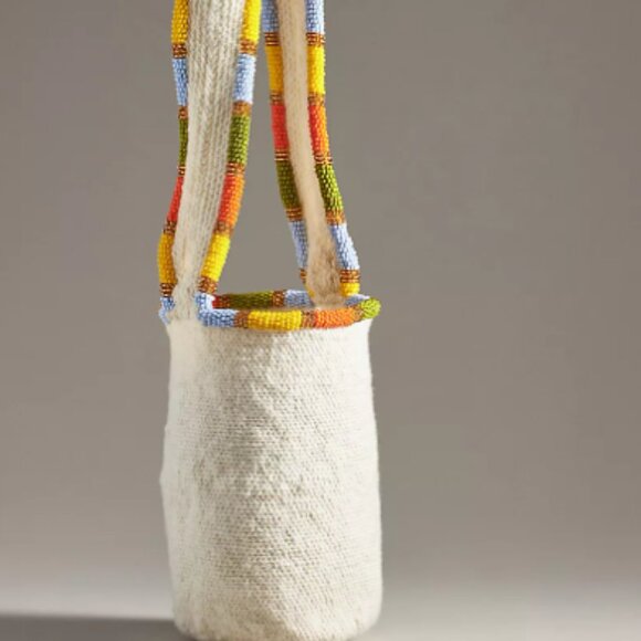 Soraya Hennessy Handmade Multicolor Beaded Bucket Bag - NWOT - Picture 4 of 4